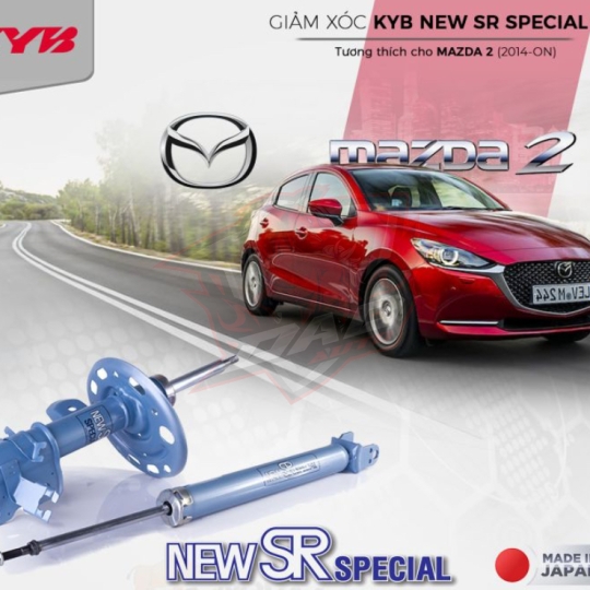 Giảm xóc Hiệu năng cao KYB New SR Special cho xe Mazda2 (2014-ON)