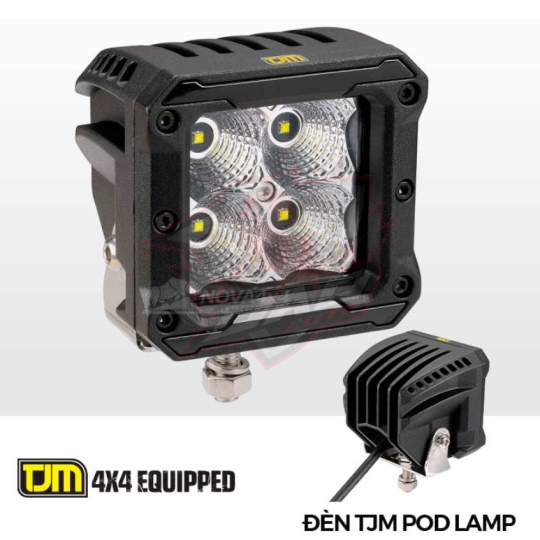 Đèn LED vuông trợ sáng TJM Seeker Series Pod Lamp
