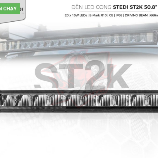  Đèn Led Bar Stedi 50 inch Curved ST2K (20 Led)