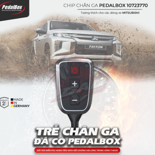 Chip chân ga PedalBox 10723770 cho các dòng xe Mitsubishi