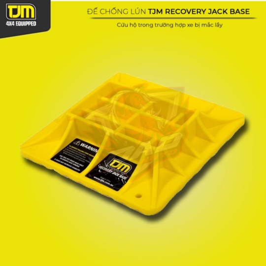 Đế chống lún cho đội thước – TJM Recovery Jack Base