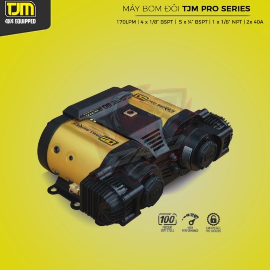 Máy bơm đôi hiệu suất cao TJM Pro Series Twin