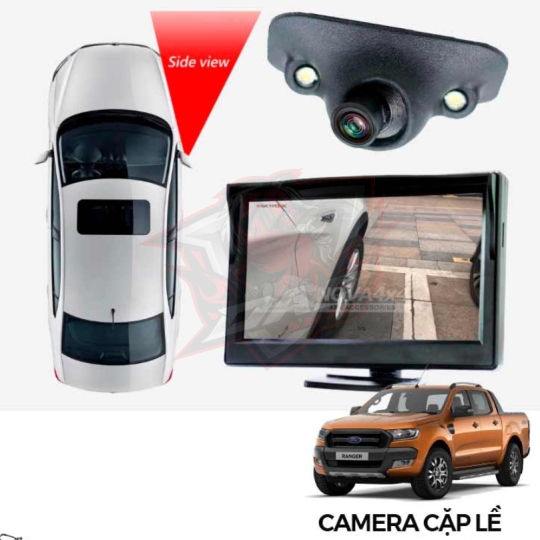 Camera cập lề – Camera gương với màn hình phụ 4.3″
