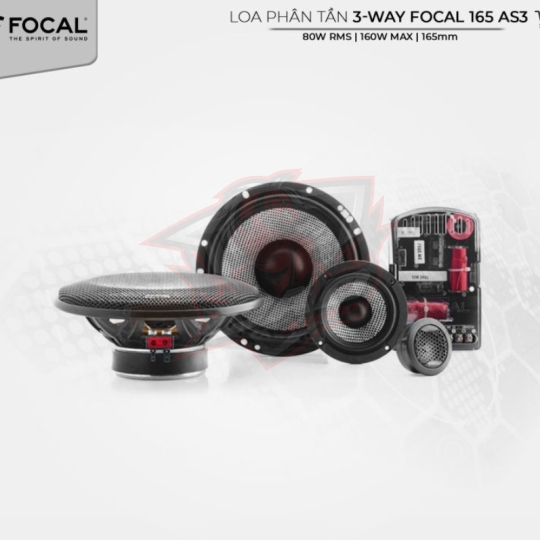 Loa phân tần 3 way Focal 165 AS3